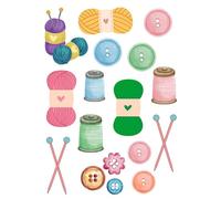 Edible print A4 Knitting theme Cake topper set cake decorations wafer card NOT-PRECUT - Hen party/Birthday