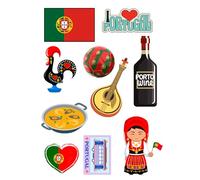 Edible print A4 Portugal theme Cake topper set cake decorations Wafer card - NOT-PRECUT Birthday/Retirement/Bon Voyage