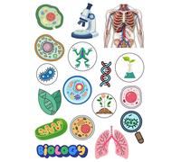 Edible print A4 Science- Scientists theme Cake topper set cake decorations wafer card NOT PRECUT - Birthday/Retirement - Biology - Chemistry - Physics (Biology)