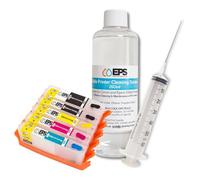 Edible Printer Cleaning Kit Canon iX6850 Edible Printer Print Head Cleaning | Cleaning fluid and cartridges for unblocking edible printer print head and improving print quality