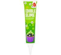 Edible Slime - Green Liquid Sugar Glaze 90G - Easy Squeezy Tubes for Decorating Cakes Cupcakes and Halloween Bakes - Ready to Use Creepy Drip Slime Effect - Vegetarian Friendly