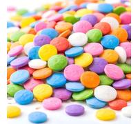 Edible Sprinkles 100g | Edible Sprinkles for Cake Decorating, Cookies & Cupcakes | Edible Mother's Day Heart Sprinkles for Wedding, Birthday & Dessert Toppers (Colorful Confeetti)