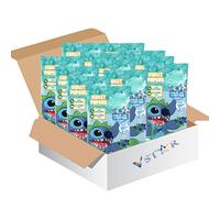 Edible Sweet Papers with Lilo & Stitch Tattoos - Fun Candy & Tattoo Combo Pack 8g - Lst (15 x Packs)