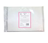 Edible Wafer Paper A4 0.35mm Professional Cake Printing, Burn Away & Cake Decoration - White - Pack of 25