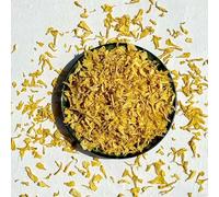 Edible Yellow Marigold Natural Dried Flower Petals - 25g - Certified Food Grade (207)