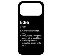 Edie Name Definition Funny Dictionary Case for iPhone 17 Pro Max