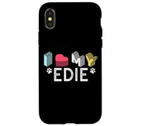 Edie Personalized Dog Name Edie Pet Lover Case for iPhone X/XS
