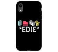 Edie Personalized Dog Name Edie Pet Lover Case for iPhone XR