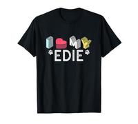 Edie Personalized Dog Name Edie Pet Lover T-Shirt