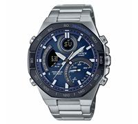 Casio Men's Analogue-Digital Quartz Watch with Stainless Steel Strap ECB-950DB-2AEF