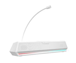 Edifier 7.1 Surround Gaming Speaker | G1500 BAR | Bluetooth | White | Wireless c