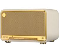 Edifier D32 Tabletop Wireless Speaker， Hi-Res Audio， LDAC， ALAC， 60W (RMS)， 2.1 Acoustic Architecture， 11h Playtime， APP Control， Bluetooth 5.3， AirPlay2， USB-C and AUX Inputs