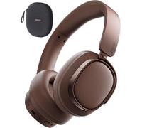Edifier ES850NB Active Noise Cancelling Headphones， Over Ear Bluetooth Headset， 92H Playtime Wired & Wireless Hi-Res Audio Certified， Fast Charging Clear Calls for Home Office Travel