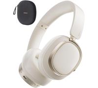 Edifier ES850NB Active Noise Cancelling Headphones， Over Ear Bluetooth Headset， 92H Playtime Wired & Wireless Hi-Res Audio Certified， Fast Charging Clear Calls for Home Office Travel