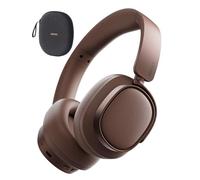 Edifier ES850NB Hybrid Active Noise Cancelling Headphones Wireless Over-Ear Headphones, Foldable Bluetooth V5.4 Headphone, Hi-Res Audio Wireless, LDAC, 92H ANC Playtime, AI Call, Touch Control - Brown