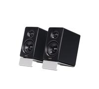 Edifier M60 Compact Desktop Speakers, 66W RMS Multimedia Speaker, Black | Hi-Res Audio with LDAC, 3" Mid Bass & 1" Tweeter, USB-C AUX Inputs, Bluetooth 5.3, Computer Speaker with Stands for PC Gaming