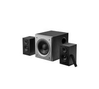 Edifier M601DB Bookshelf Coaxial Bluetooth with Optical & Auxiliary Speakers with 8 Inch Wireless Subwoofer, 2.1 Computer System Bluetooth 5.1 AptX,110W RMS, Black