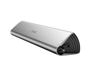 Edifier MF200 Computer Speaker, USB Powered Wireless Sound Bar for PC/Laptop/All-in-One, 8W RMS, Touch Control, 10h Battery Life (Silver)