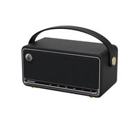 Edifier MP330 Portable Bluetooth Speaker with Hi-Res Audio 40W, Retro Black | Wireless Dual Stereo Pairing, 360° Quality Sound, 19H Playtime, Bluetooth 6.0 Multipoint, Handheld Design for Outdoor Indoor
