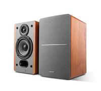 Edifier P12 Passive Bookshelf Speakers - 2-way Speakers with Built-in Wall-Mount Bracket - Wood Color - Pair - Needs amplifier or receiver to operate - Receiver/Amplifier Sold Separately