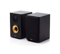 Edifier R1000T4 Active 2.0 Powered Bookshelf Speaker System For TV, PC, Laptop, Computer - 24W Total Power Output - 4" Bass Driver - Black