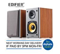 Edifier R1000T4 Active Bookshelf Speakers 2.0 TV MAC PC Monitors Maple or Black