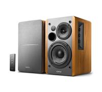 Edifier R1280T 2.0 Studio Active Bookshelf Speakers with Dual RCA Input - Wood