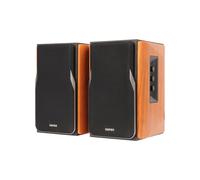 Edifier R1380DB Active Bluetooth Bookshelf 2.0 Active Near Field Monitor Speakers -Wooden Enclosure - 42 Watts RMS (Bluetooth, Wood)