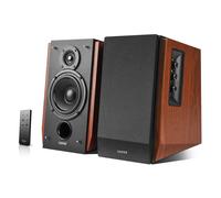 Edifier R1700BT Active Bookshelf Speakers with Bluetooth & RCA Inputs - Wood