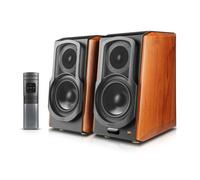 Edifier S1000W Wireless Hi-Fi Active Bookshelf Speakers (Pair) Brown