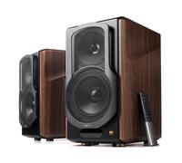 Edifier S2000MKIII Hi-Res Audio Active Bluetooth Bookshelf Speakers (Pair) Brown