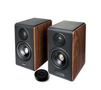 Edifier S880DB MKII Hi-Fi Bookshelf Speakers, Premium 2.0 Active Speaker System, 88W Hi-Res Audio Studio Monitor with LDAC BT5.3, USB-C/Coaxial/Optical/RCA Input Sub-Out for TV, PC, Turntable - Walnut