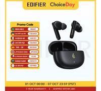 Edifier X5 Pro Active Noise Cancelling TWS Bluetooth Earphones Wireless Earbuds IP55 Waterproof Gaming Mode Fast Charging Black