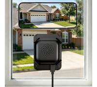 Ediloca 2K Window Camera for Home Security, 2.4GHz&5GHz WiFi Indoor Camera with Full Color Night Vision, AI Human Detection, 24/7 Recording, Easy Installation
