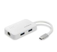 Edimax EU-4308 - USB-C to 3-Port USB 3.0 Gigabit Ethernet Hub