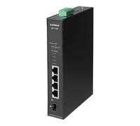 Edimax IGS-1005P - 5-Port Gigabit PoE+ DIN Rail Industrial Switch with 1 SFP Port
