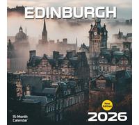 Edinburgh 2026 Calendar: A year of cobbled streets, castle views, and misty hills