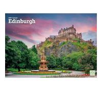 Edinburgh A4 Calendar 2027, Wall Calendars, Month To View, Travel, Gift