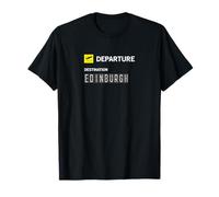 Edinburgh Airport Departure Scoreboard T-Shirt