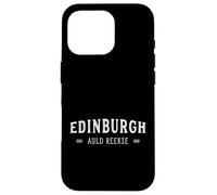 Edinburgh Auld Reekie Scotland Retro Case for iPhone 16 Pro
