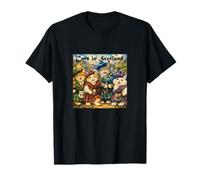 Edinburgh, Cartoon Illustrated T-Shirt