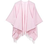 Edinburgh Cashmere 100% Pure Lambswool - 124x125 cm, Extra Fine Big Plain Cape Featured in Vogue, GQ, Tatler & Grazia | Winter Wear & Apparel, Cream