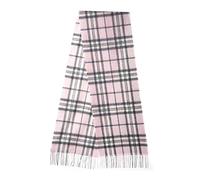 Edinburgh Cashmere 100% Pure Lambswool - 30x175 cm, Extra Fine Large Scarf Featured in Vogue, GQ, Tatler & Grazia | Winter Wear & Apparel, Pink