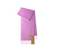 Edinburgh Cashmere Scarf Plain Dark Pink 100% Pure Lambswool