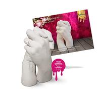 Edinburgh Casting Studio Premium Hand Casting Kit for 2 - Gift for Valentine's, Engagement, Wedding, Anniversary, Couples
