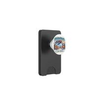 Edinburgh, Cold, Edin-Brrr, Cartoon Illustrated PopSockets PopWallet for MagSafe