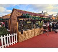 Edinburgh Garden Chalet 4.3M wide x 3M deep by Churnet Valley - XCH09
