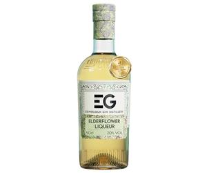 Edinburgh Gin Elderflower Gin Liqueur 50cl | 20% ABV | 100% Naturally Flavoured | Perfect in a Hugo Spritz, Just Mix with Soda and Prosecco | Crafted for Cocktails | Perfect for Gifts