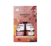 Edinburgh Gin Flavoured Gin Gift Pack | 2 x 20cl | 40% ABV | Featuring our Rhubarb & Ginger and Raspberry Gin | Tasting Pack of our Famous Flavours | Perfect for Gifting