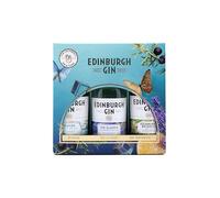 Edinburgh Gin London Dry Gift Pack | 3 x 5cl | 43% ABV | The Classic, Seaside and Botanics Gin Collection | Beautifully Presented Tasting Pack of London Drys | Perfect for Gifting